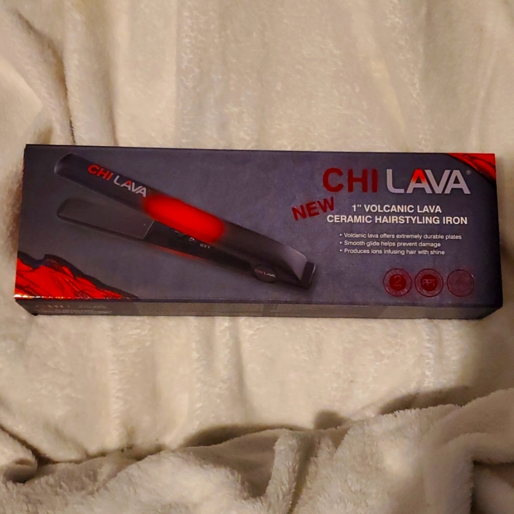 Chi Lava NEW 1" volcano lava ceramic hairstyling t
